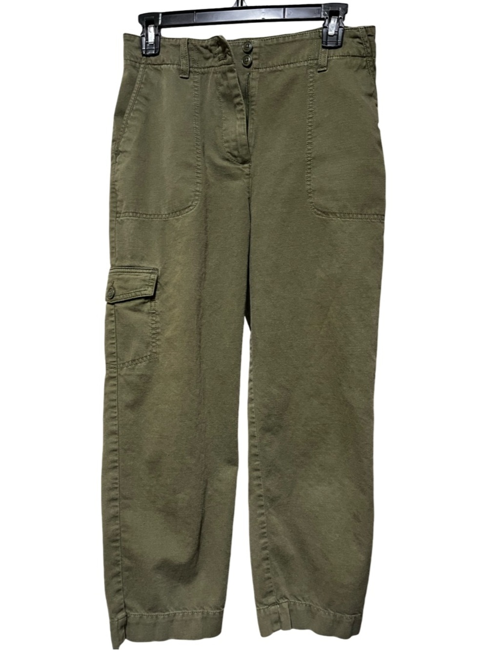 Talbots Olive Green Cargo-Style Pants